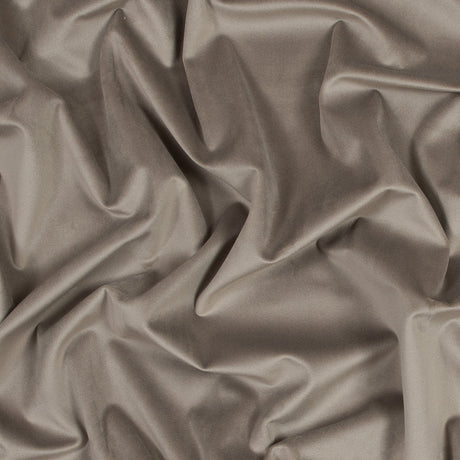 Ultra Soft Polyester Velvet - Mole - British Imported