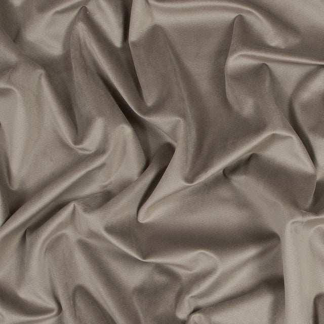 Ultra Soft Polyester Velvet - Mole - British Imported