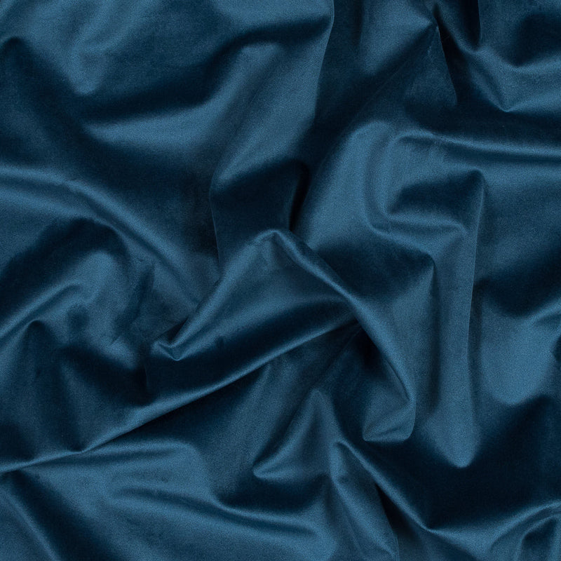 Ultra Soft Polyester Velvet - Navy - British Imported