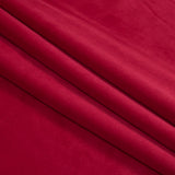 Ultra Soft Polyester Velvet - Scarlet - British Imported