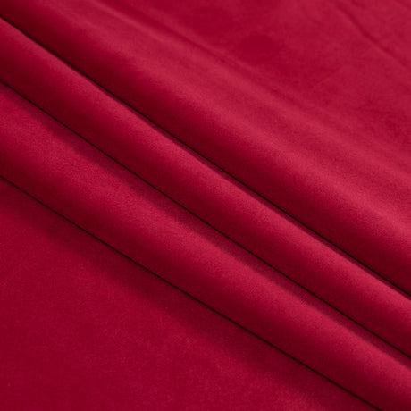 Ultra Soft Polyester Velvet - Scarlet - British Imported