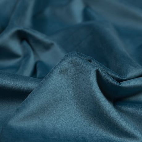 Ultra Soft Polyester Velvet - Wedgewood - British Imported