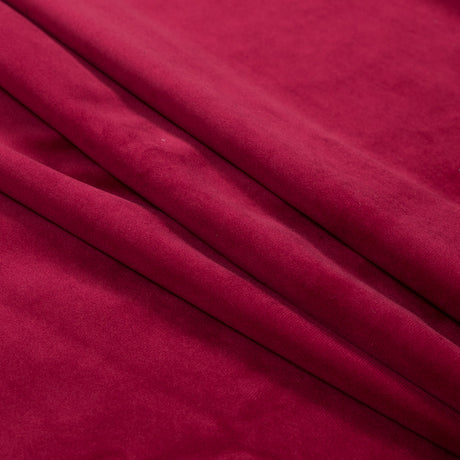 Ultra Soft Polyester Velvet - Wine - British Imported