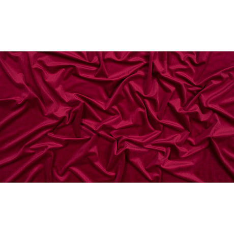 Ultra Soft Polyester Velvet - Wine - British Imported