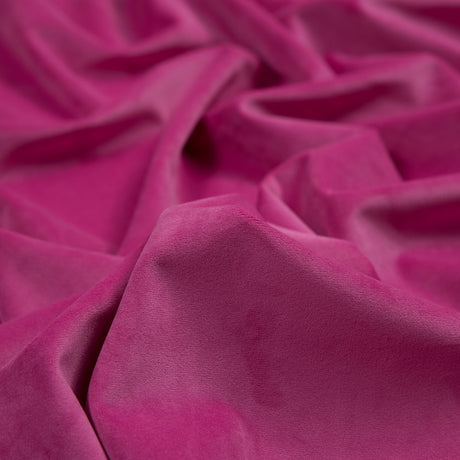 Ultra Soft Polyester Velvet - Hollyhock - British Imported