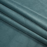Ultra Soft Polyester Velvet - Aqua - British Imported