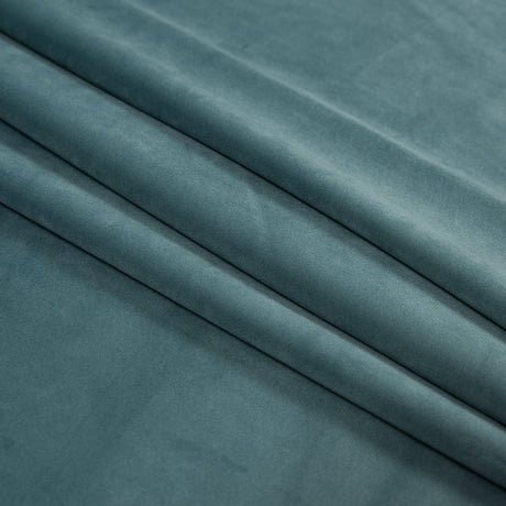 Ultra Soft Polyester Velvet - Aqua - British Imported