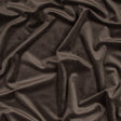 Ultra Soft Polyester Velvet - Bark - British Imported