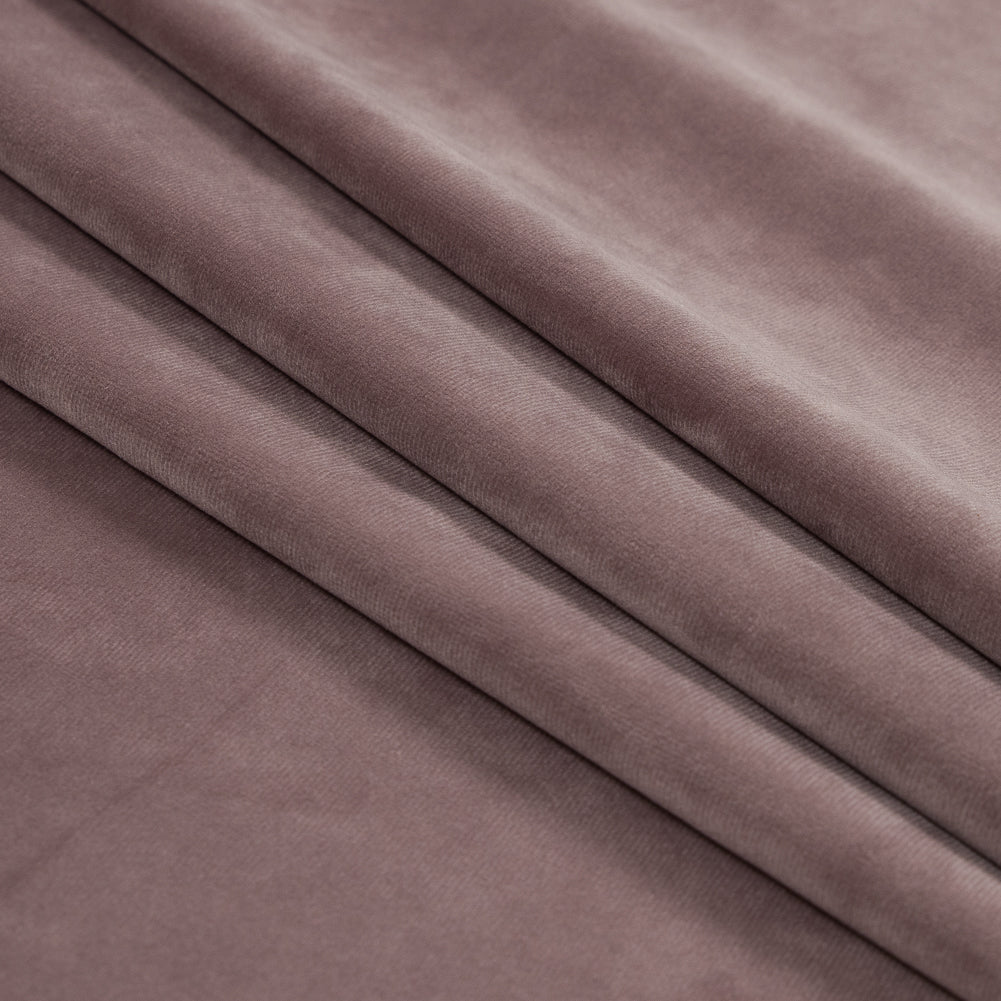 Ultra Soft Polyester Velvet - Heather - British Imported