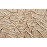 Ultra Soft Polyester Velvet - Latte - British Imported