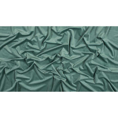 Ultra Soft Polyester Velvet - Seafoam - British Imported