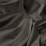 Ultra Soft Polyester Velvet - Gunmetal - British Imported