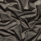 Ultra Soft Polyester Velvet - Gunmetal - British Imported