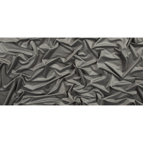 Ultra Soft Polyester Velvet - Gray - British Imported