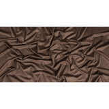 Ultra Soft Polyester Velvet - Espresso - British Imported