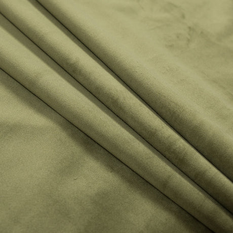 Ultra Soft Polyester Velvet - Fern - British Imported