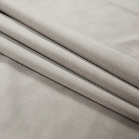 Ultra Soft Polyester Velvet - Fog - British Imported