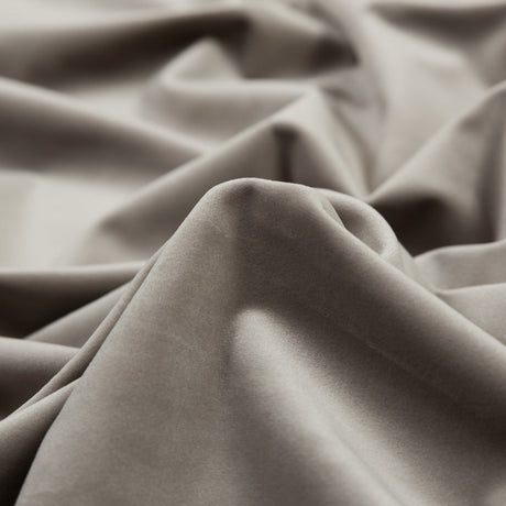 Ultra Soft Polyester Velvet - Fog - British Imported