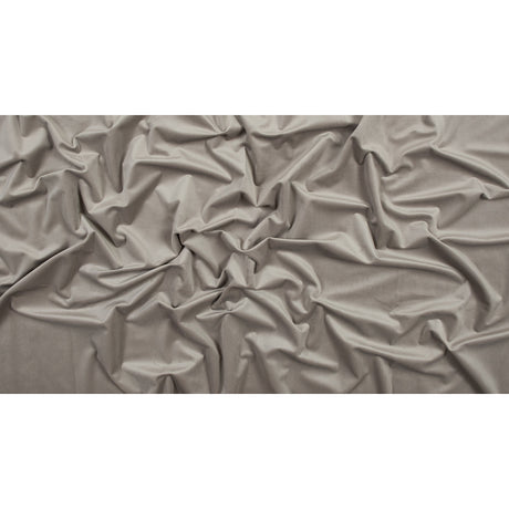 Ultra Soft Polyester Velvet - Fog - British Imported