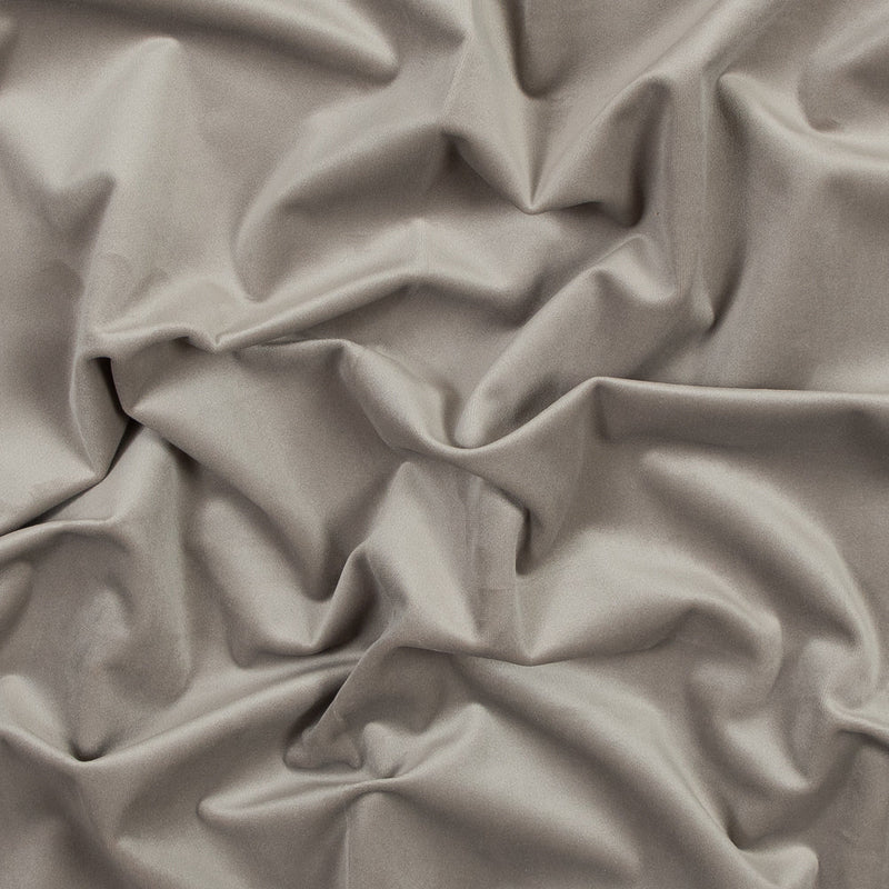 Ultra Soft Polyester Velvet - Fog - British Imported