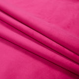 Ultra Soft Polyester Velvet - Fuchsia - British Imported
