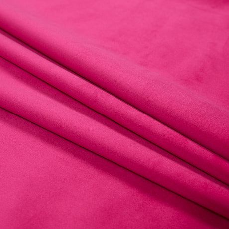 Ultra Soft Polyester Velvet - Fuchsia - British Imported