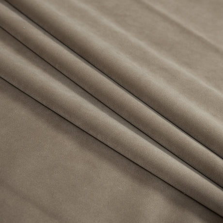 Ultra Soft Polyester Velvet - Otter - British Imported