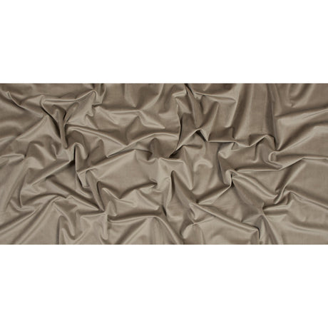 Ultra Soft Polyester Velvet - Otter - British Imported