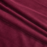 Ultra Soft Polyester Velvet - Berry - British Imported