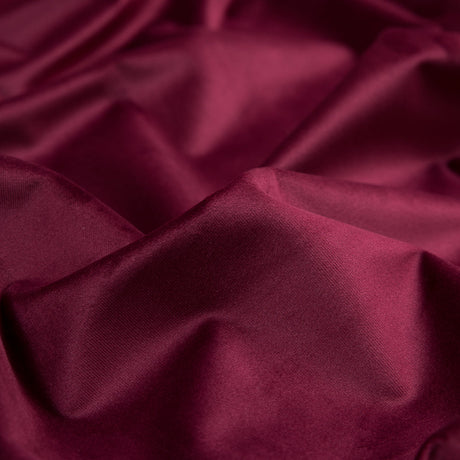 Ultra Soft Polyester Velvet - Berry - British Imported
