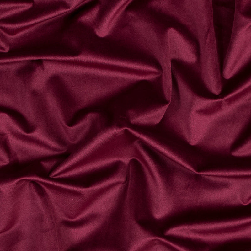 Ultra Soft Polyester Velvet - Berry - British Imported
