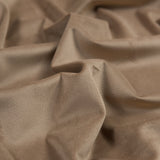 Ultra Soft Polyester Velvet - Caramel - British Imported