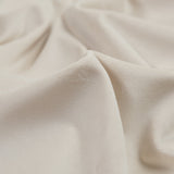 Ultra Soft Polyester Velvet - Cream - British Imported
