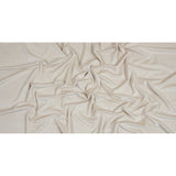 Ultra Soft Polyester Velvet - Cream - British Imported
