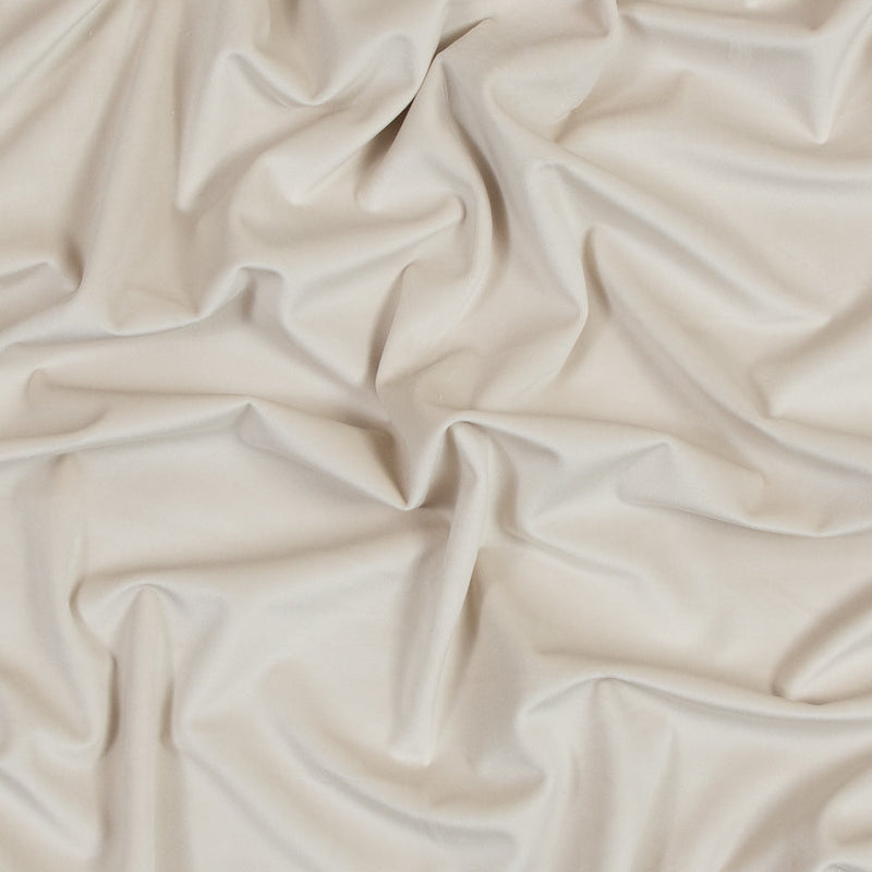Ultra Soft Polyester Velvet - Cream - British Imported