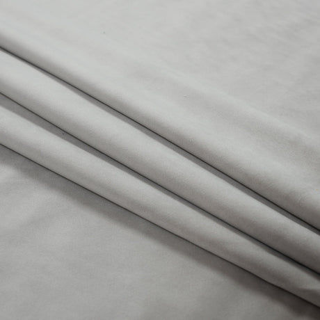 Ultra Soft Polyester Velvet - Dove - British Imported