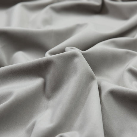 Ultra Soft Polyester Velvet - Dove - British Imported