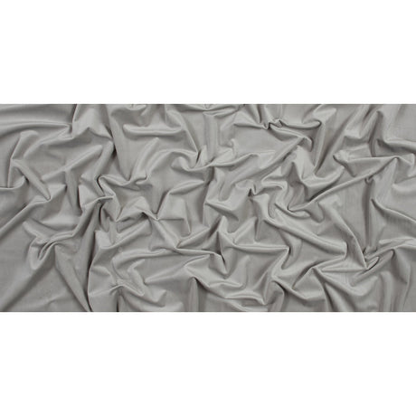 Ultra Soft Polyester Velvet - Dove - British Imported