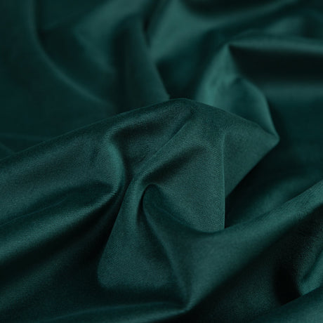 Ultra Soft Polyester Velvet - Emerald - British Imported