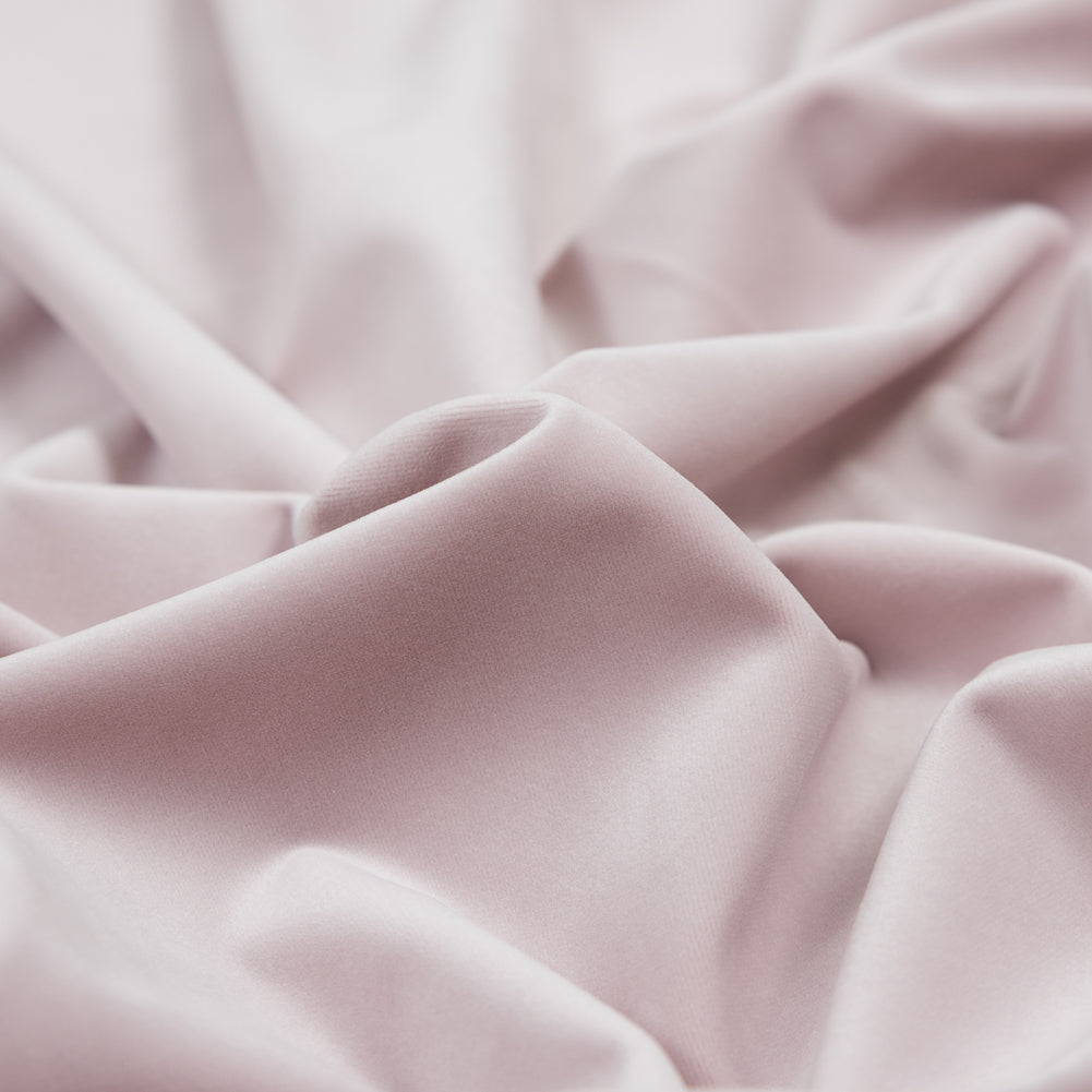 Ultra Soft Polyester Velvet - Shell - British Imported