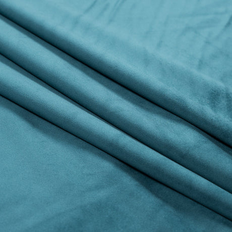 Ultra Soft Polyester Velvet - Teal - British Imported