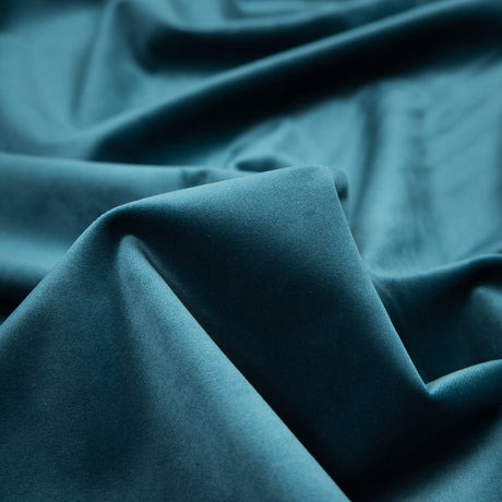 Ultra Soft Polyester Velvet - Teal - British Imported