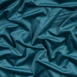 Ultra Soft Polyester Velvet - Teal - British Imported