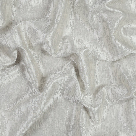 Satin-Face Jacquard - Dove Crackle - British Imported