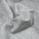 Satin-Face Jacquard - Silver Crackle - British Imported