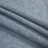 Satin-Face Jacquard - Sky Crackle - British Imported