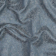 Satin-Face Jacquard - Sky Crackle - British Imported