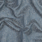 Satin-Face Jacquard - Sky Crackle - British Imported