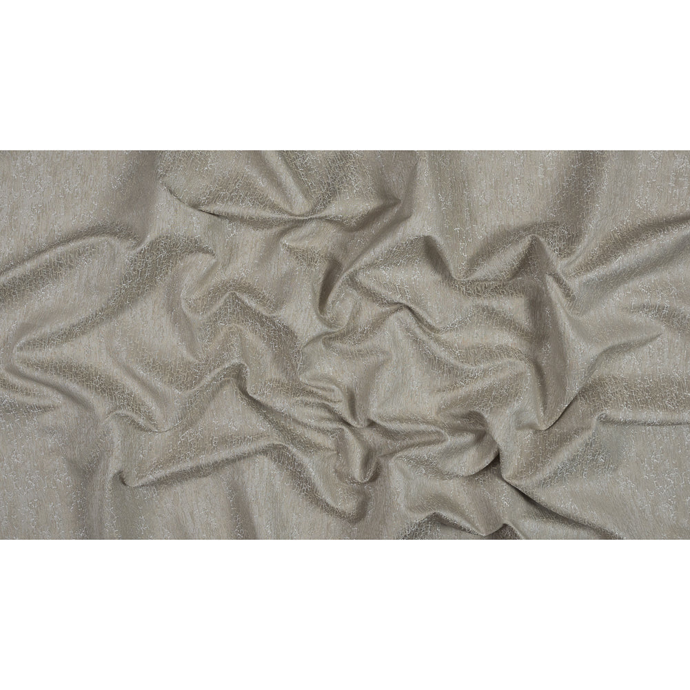 Satin-Face Jacquard - Wheat Crackle - British Imported