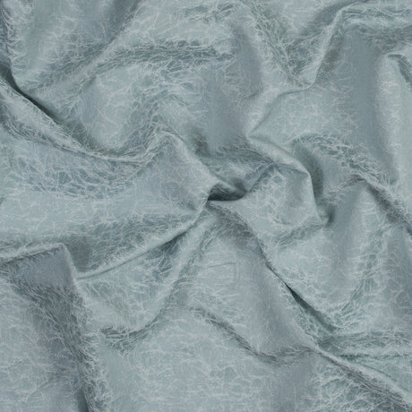 Satin-Faced Jacquard - Duckegg Cracked - British Imported